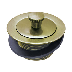 Made To Match DLL203 Brass Lift and Turn Tub Drain, Antique Brass