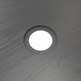 DreamLine SlimLine 34 in. D x 60 in. W x 2 3/4 in.  Center Drain Single Threshold Shower Base in Slate Gray