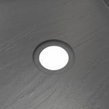 DreamLine SlimLine 36 in. D x 60 in. W x 2 3/4 in.  Right Drain Single Threshold Shower Base in Slate Gray