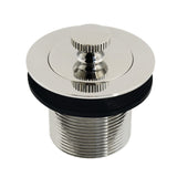 Made To Match DLT15PN 1-1/2-Inch Lift and Turn Tub Drain with 1-1/2-Inch Body Thread, Polished Nickel
