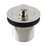 Made To Match DLT17PN 1-1/2-Inch Lift and Turn Tub Drain with 1-3/4-Inch Body Thread, Polished Nickel