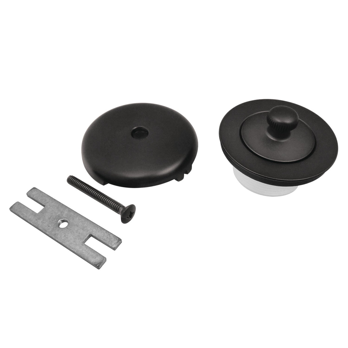 Trimscape DLT5301A0 Zinc Alloy Lift and Turn Tub Drain Conversion Kit, Matte Black