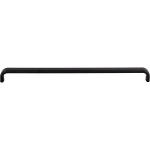 Top Knobs TK3016 Telfair Pull 12 Inch (c-c) - Flat Black