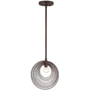 Doral 1 Light Forged Bronze Mini Pendant DOR-B7700-FB