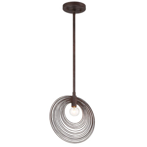 Doral 1 Light Forged Bronze Mini Pendant DOR-B7700-FB