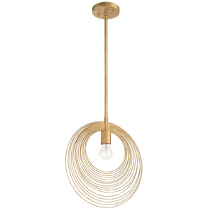 Doral 1 Light Renaissance Gold Pendant DOR-B7701-RG