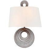 Doral 2 Light Forged Bronze Sconce DOR-B7702-FB