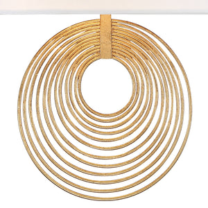 Doral 2 Light Renaissance Gold Sconce DOR-B7702-RG