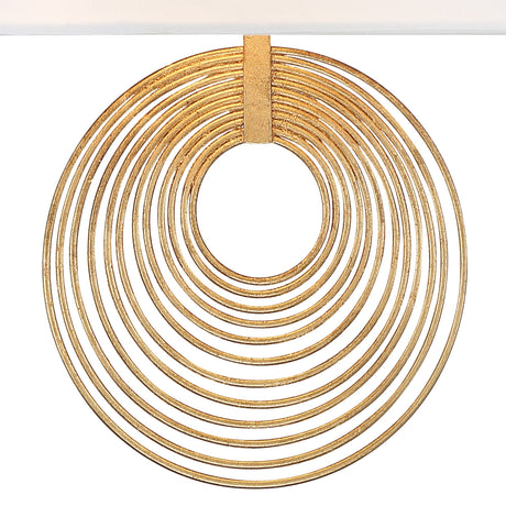Doral 2 Light Renaissance Gold Sconce DOR-B7702-RG