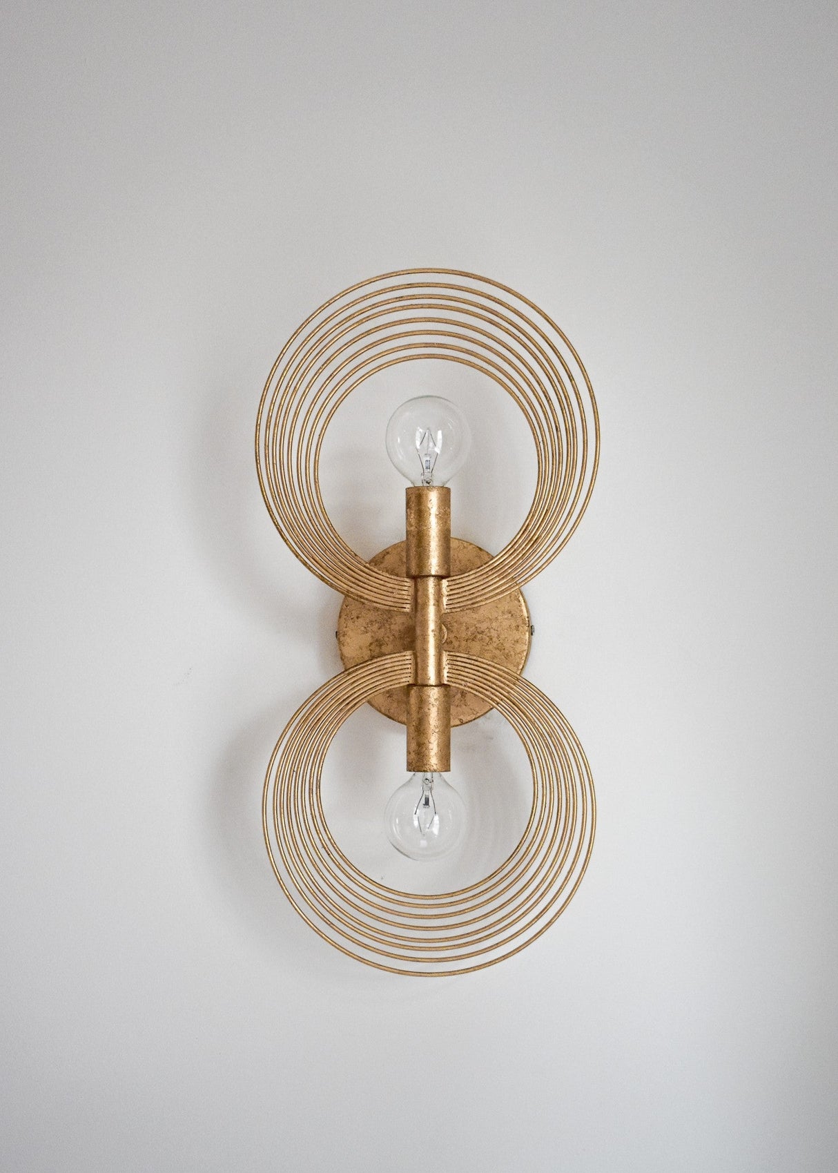 Doral 2 Light Renaissance Gold Sconce DOR-B7722-RG