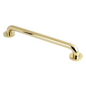 Meridian Thrive In Place DR514182 18-Inch X 1-1/4 Inch O.D Grab Bar, Polished Brass