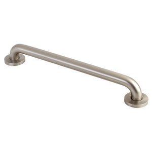 Meridian Thrive In Place DR514188 18-Inch X 1-1/4 Inch O.D Grab Bar, Brushed Nickel