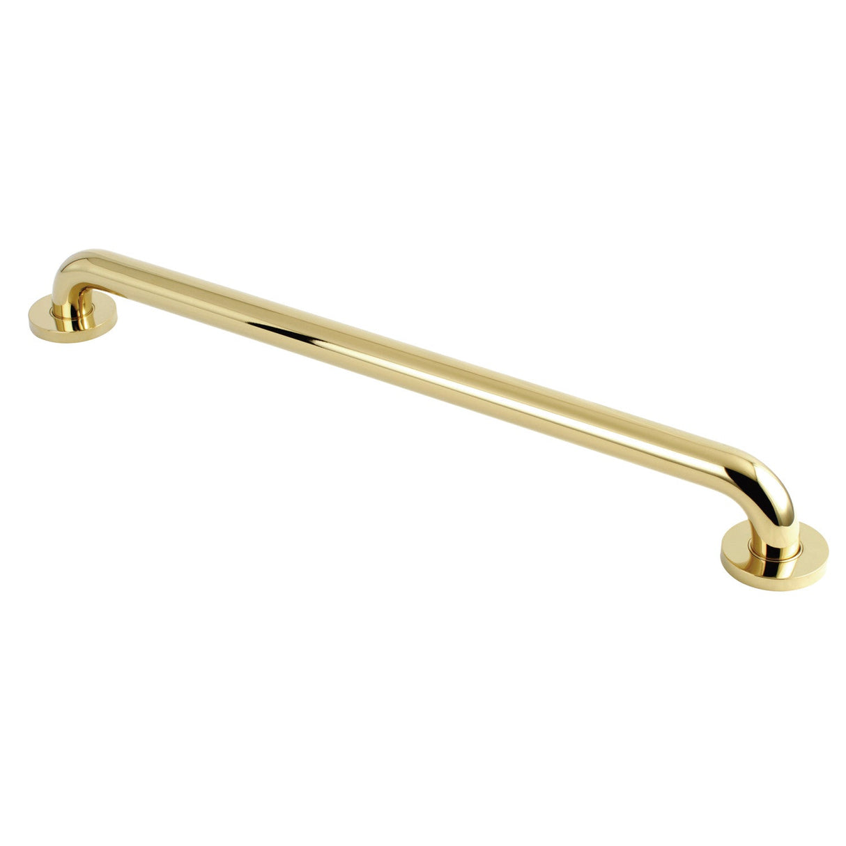 Meridian Thrive In Place DR514242 24-Inch x 1-1/4 Inch O.D Grab Bar, Polished Brass