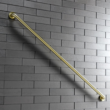 Meridian Thrive In Place DR514547 54-Inch x 1-1/4 Inch O.D Grab Bar, Brushed Brass