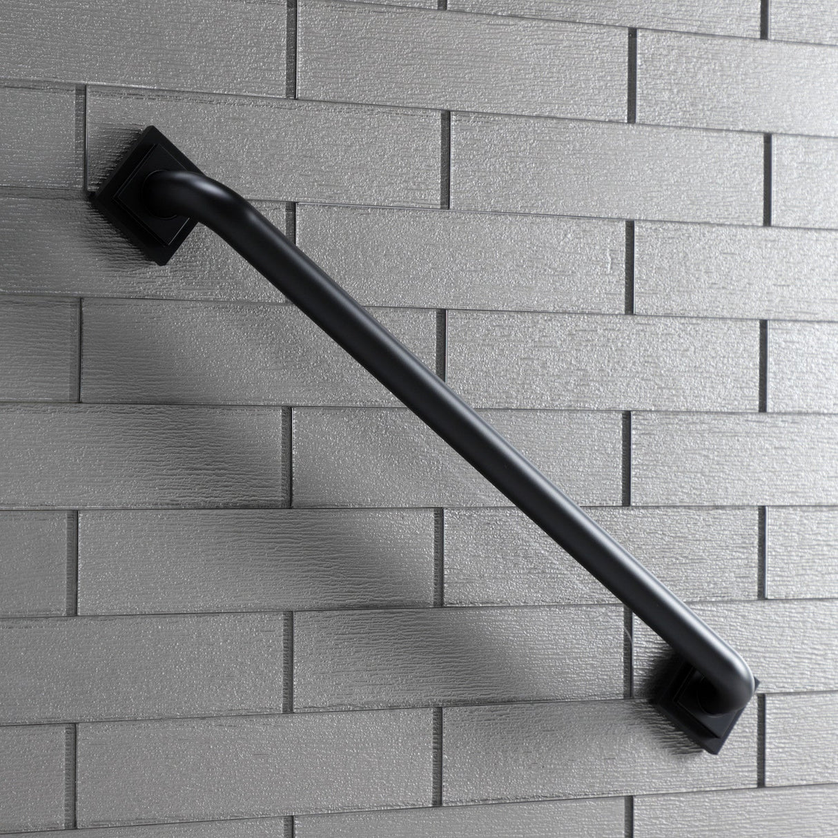 Claremont Thrive In Place DR614240 24-Inch x 1-1/4 Inch O.D Grab Bar, Matte Black