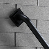 Claremont Thrive In Place DR614320 32-Inch x 1-1/4 Inch O.D Grab Bar, Matte Black