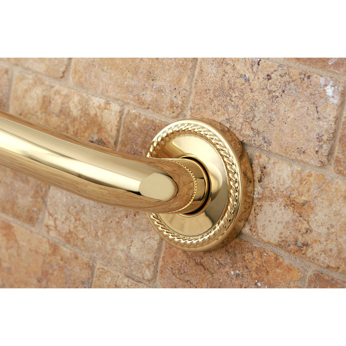 Laurel Thrive In Place DR814242 24-Inch x 1-1/4 Inch O.D Grab Bar, Polished Brass