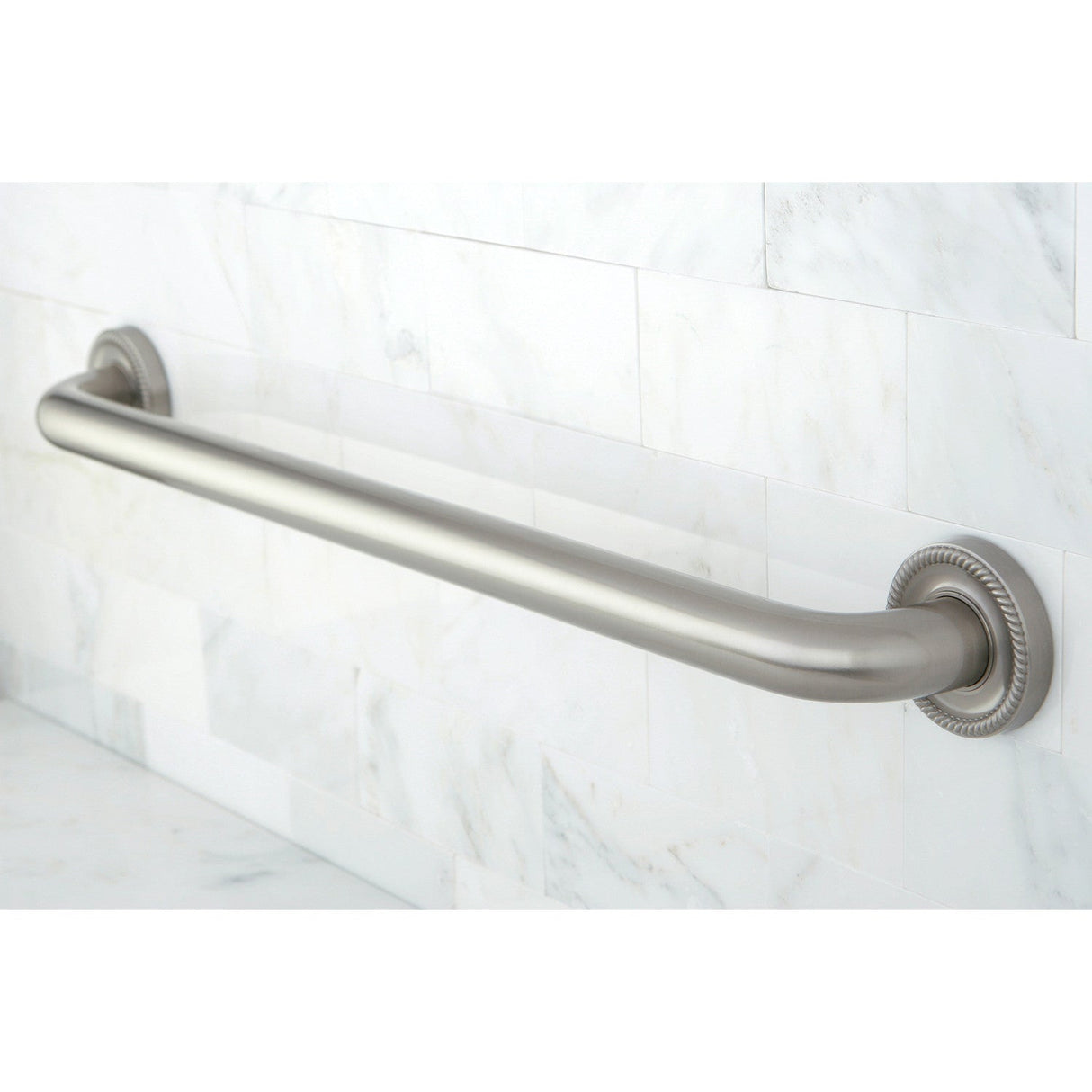 Camelon Thrive In Place DR914248 24-Inch X 1-1/4 Inch O.D Grab Bar, Brushed Nickel