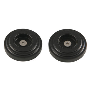 Milano DRF214120 1-1/4 Inch O.D Grab Bar Flange, Matte Black