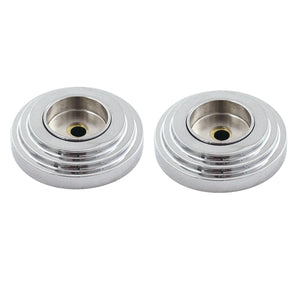 Milano DRF214121 1-1/4 Inch O.D Grab Bar Flange, Polished Chrome