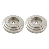 Milano DRF214126 1-1/4 Inch O.D Grab Bar Flange, Polished Nickel