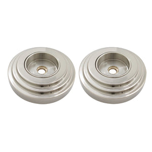 Milano DRF214126 1-1/4 Inch O.D Grab Bar Flange, Polished Nickel