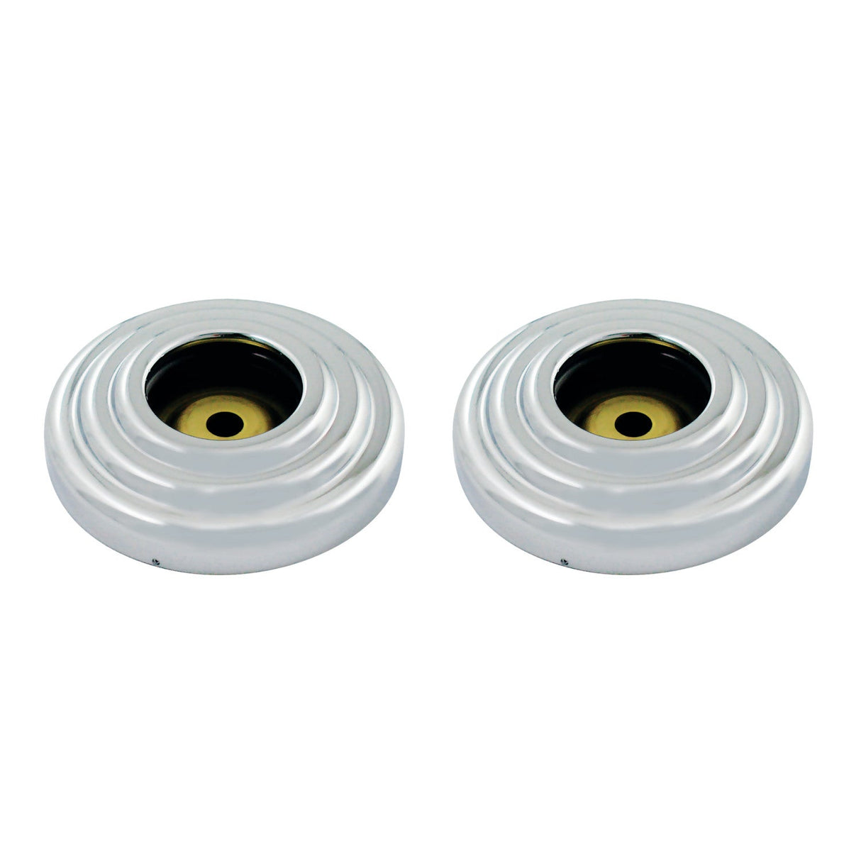 Restoration DRF314121 1-1/4 Inch O.D Grab Bar Flange, Polished Chrome