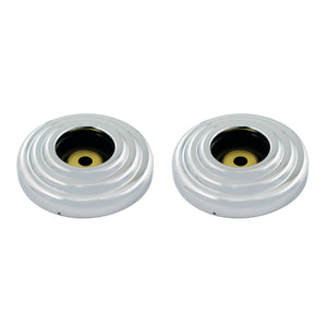Restoration DRF314121 1-1/4 Inch O.D Grab Bar Flange, Polished Chrome