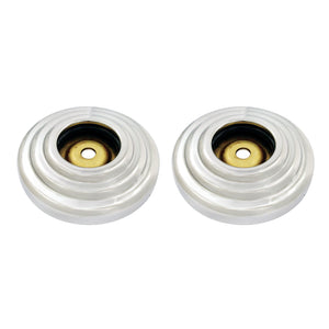 Restoration DRF314126 1-1/4 Inch O.D Grab Bar Flange, Polished Nickel