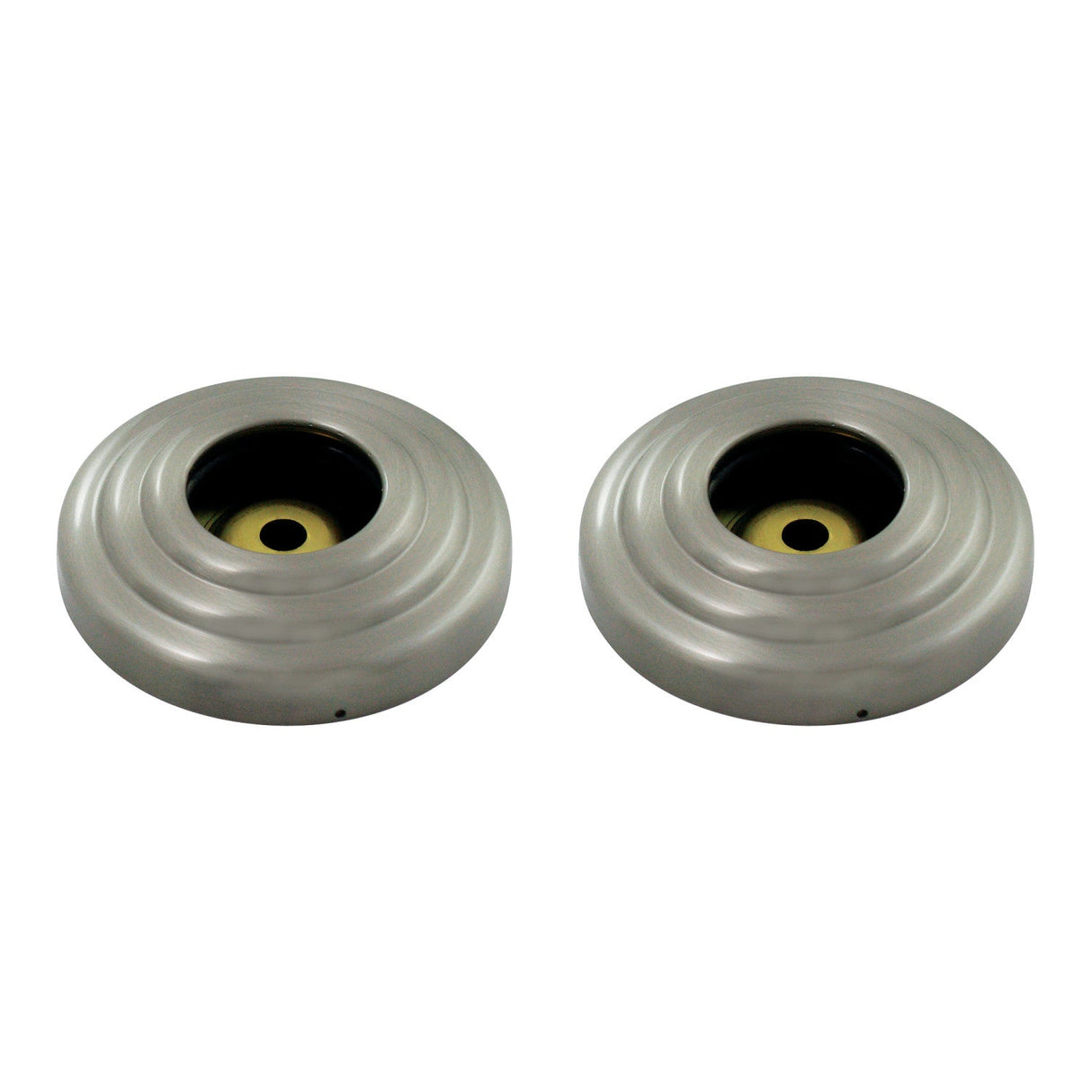 Restoration DRF314128 1-1/4 Inch O.D Grab Bar Flange, Brushed Nickel