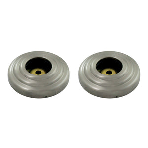 Restoration DRF314128 1-1/4 Inch O.D Grab Bar Flange, Brushed Nickel
