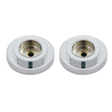 Manhattan DRF414121 1-1/4 Inch O.D Grab Bar Flange, Polished Chrome