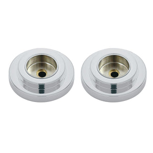 Manhattan DRF414121 1-1/4 Inch O.D Grab Bar Flange, Polished Chrome