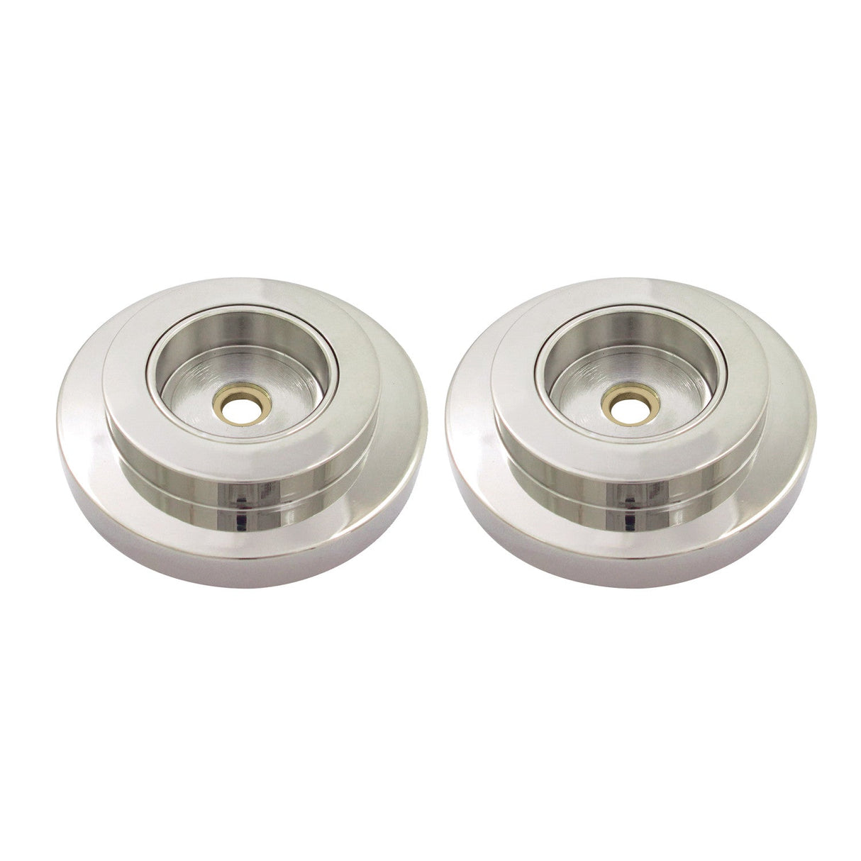 Manhattan DRF414126 1-1/4 Inch O.D Grab Bar Flange, Polished Nickel