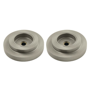 Manhattan DRF414128 1-1/4 Inch O.D Grab Bar Flange, Brushed Nickel