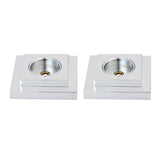 Claremont DRF614121 1-1/4 Inch O.D Grab Bar Flange (1 Pair), Polished Chrome