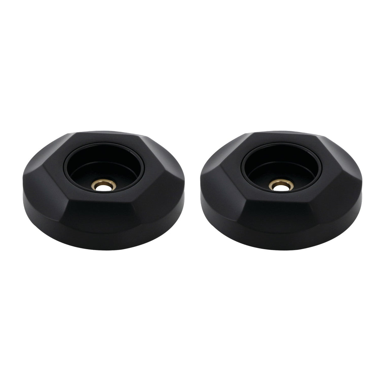 Metropolitan DRF714120 1-1/4 Inch O.D Grab Bar Flange (1 Pair), Matte Black