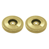 Laurel DRF814127 1-1/4 Inch O.D Grab Bar Flange, Brushed Brass