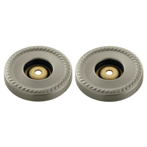 Laurel DRF814128 1-1/4 Inch O.D Grab Bar Flange, Brushed Nickel