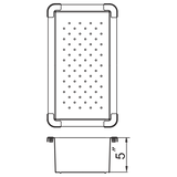 Hamat - DRY-817 - Drying Tray 8" x 16 3/8" x 5" D