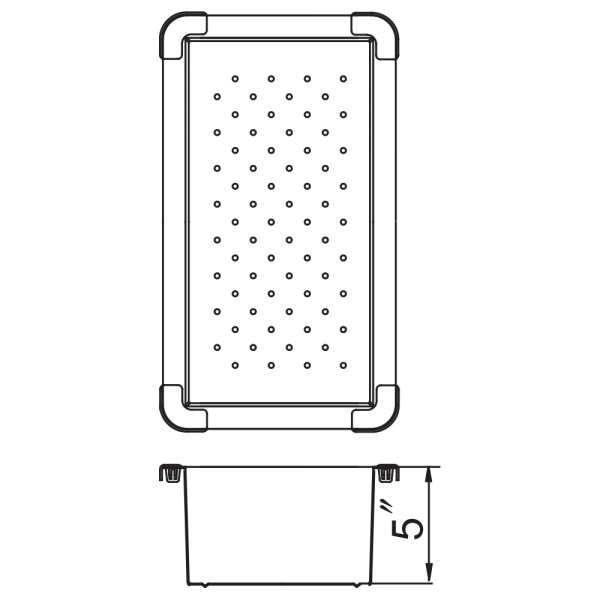 Hamat - DRY-918 - Drying Tray 8 3/4" x 17 5/8" x 5" D