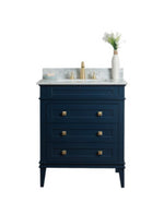 Legion Furniture 30" SOLID WOOD SINK VANITY WITH WITHOUT FAUCET WS3130-B
