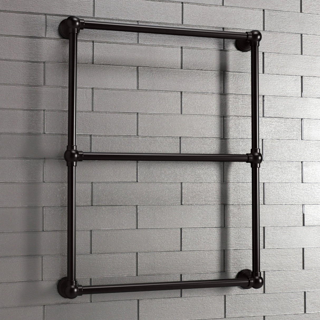 Maximilien DTC322419ORB 24-Inch Wall Mount 3-Bar Towel Rack, Oil Rubbed Bronze