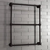 Maximilien DTC322419ORB 24-Inch Wall Mount 3-Bar Towel Rack, Oil Rubbed Bronze