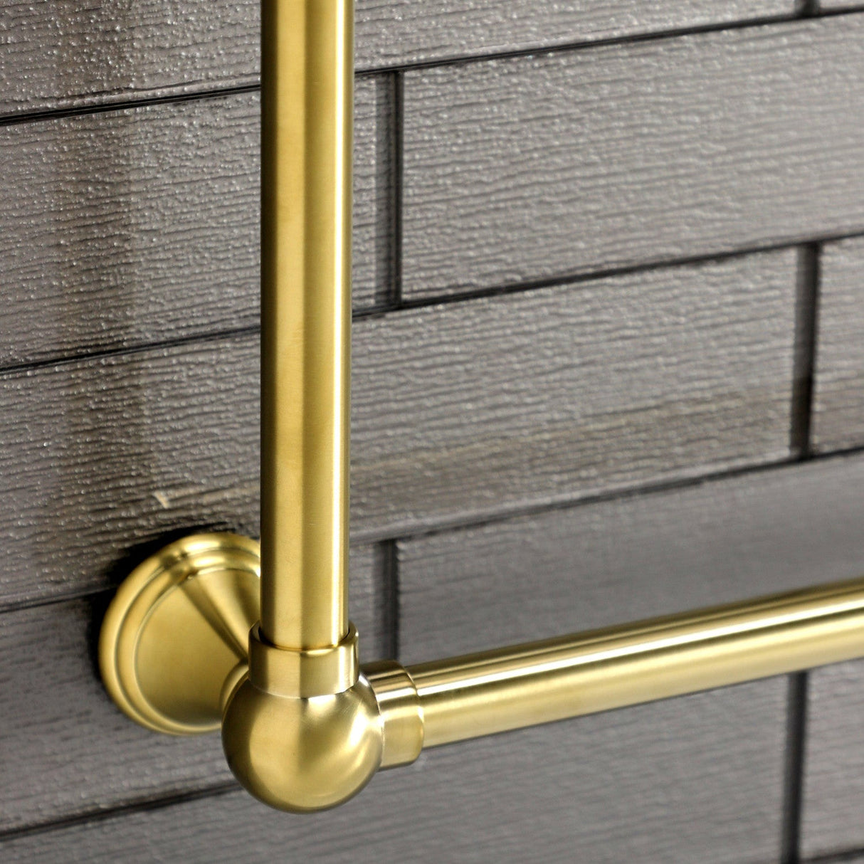 Maximilien DTC323019BB 30-Inch Wall Mount 3-Bar Towel Rack, Brushed Brass