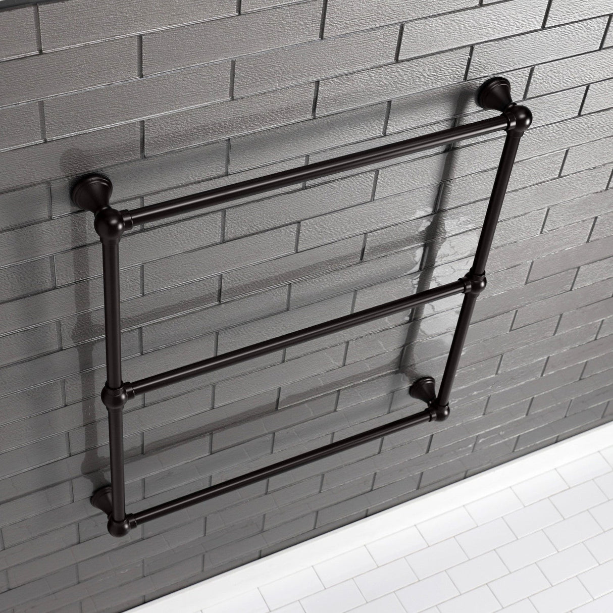 Maximilien DTC323019ORB 30-Inch Wall Mount 3-Bar Towel Rack, Oil Rubbed Bronze