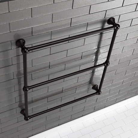Maximilien DTC323019ORB 30-Inch Wall Mount 3-Bar Towel Rack, Oil Rubbed Bronze