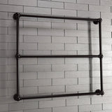 Maximilien DTC323619ORB 36-Inch Wall Mount 3-Bar Towel Rack, Oil Rubbed Bronze