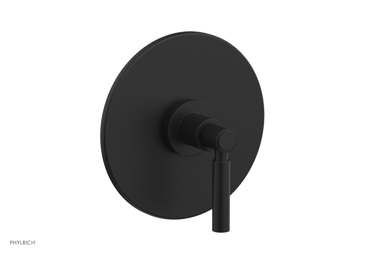 Phylrich DTH130-040 BASIC 3/4" Mini Thermostatic Shower Trim - Lever Handle DTH130 - Matte Black