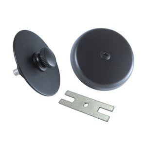 Trimscape DTL5303A0 Zinc Alloy Lift and Turn Tub Drain Replacement Trim Kit, Matte Black